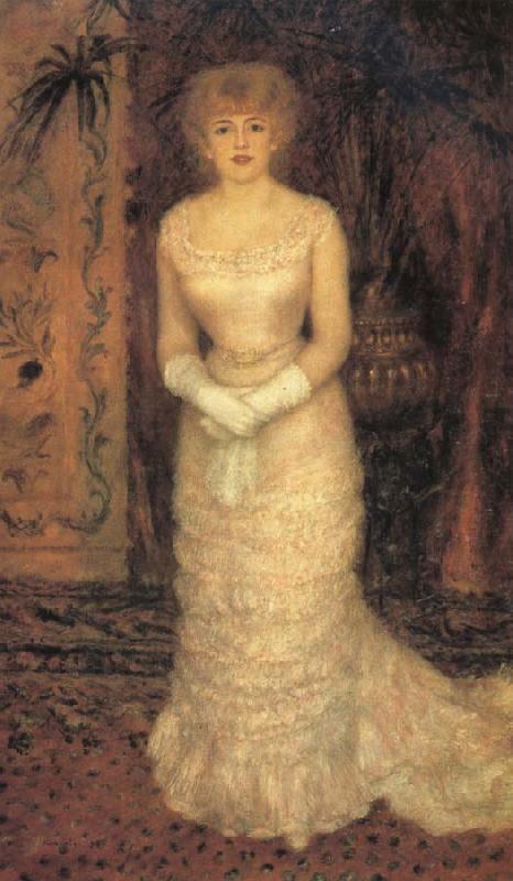 Pierre Auguste Renoir Portrait of the Actress Jeanne Samary Sweden oil painting art